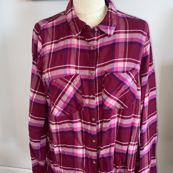 Maurices 1X flannel - Picture 2 of 6